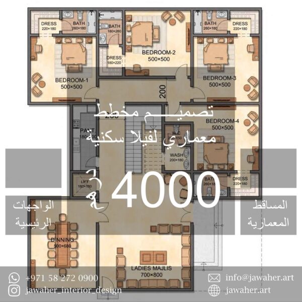 Architectural Villa Design